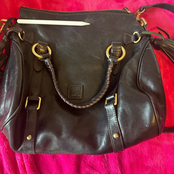 Black Dooney & Bourke leather satchel - Picture 14 of 14